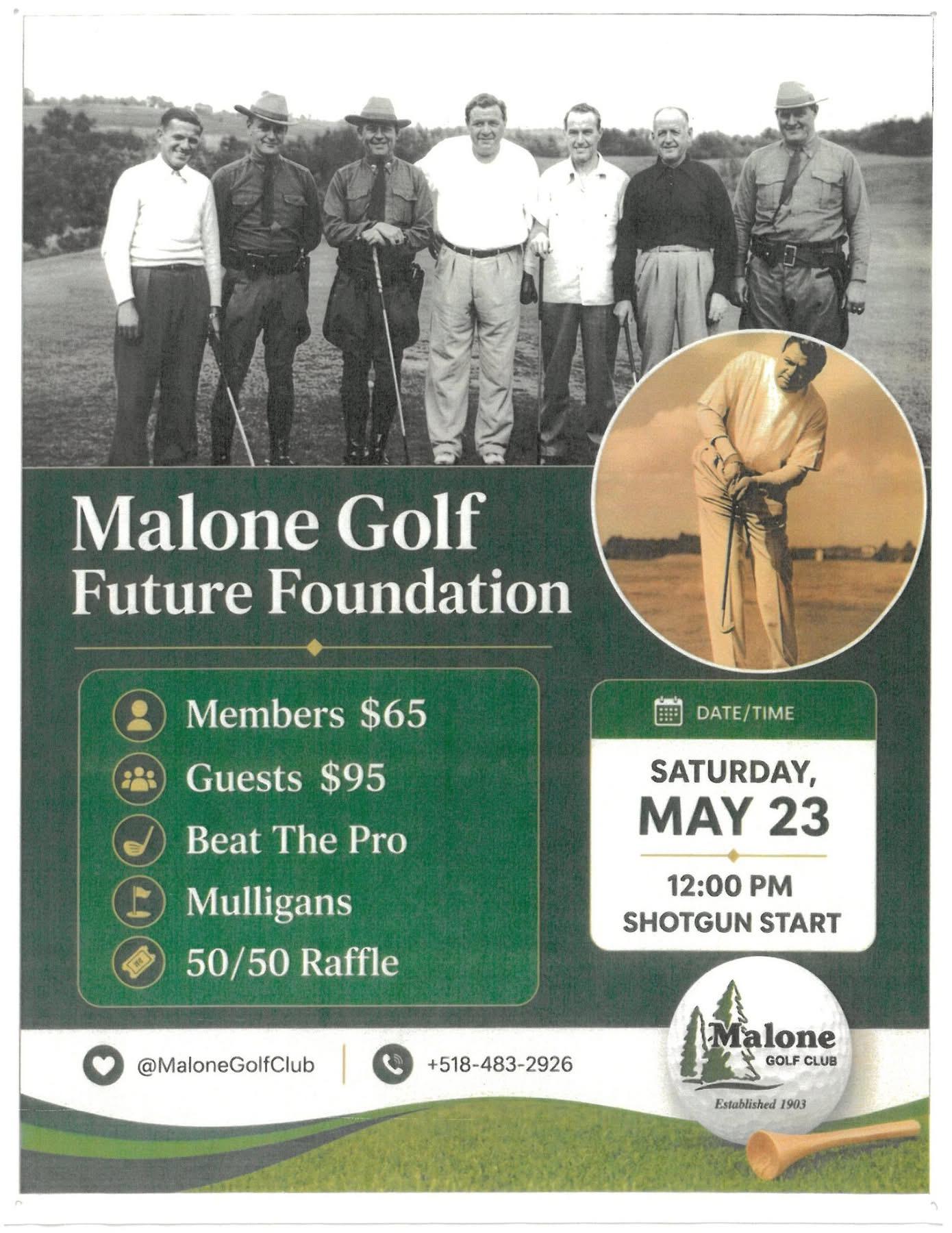 Malone Golf Futures Foundation Golf Tournament