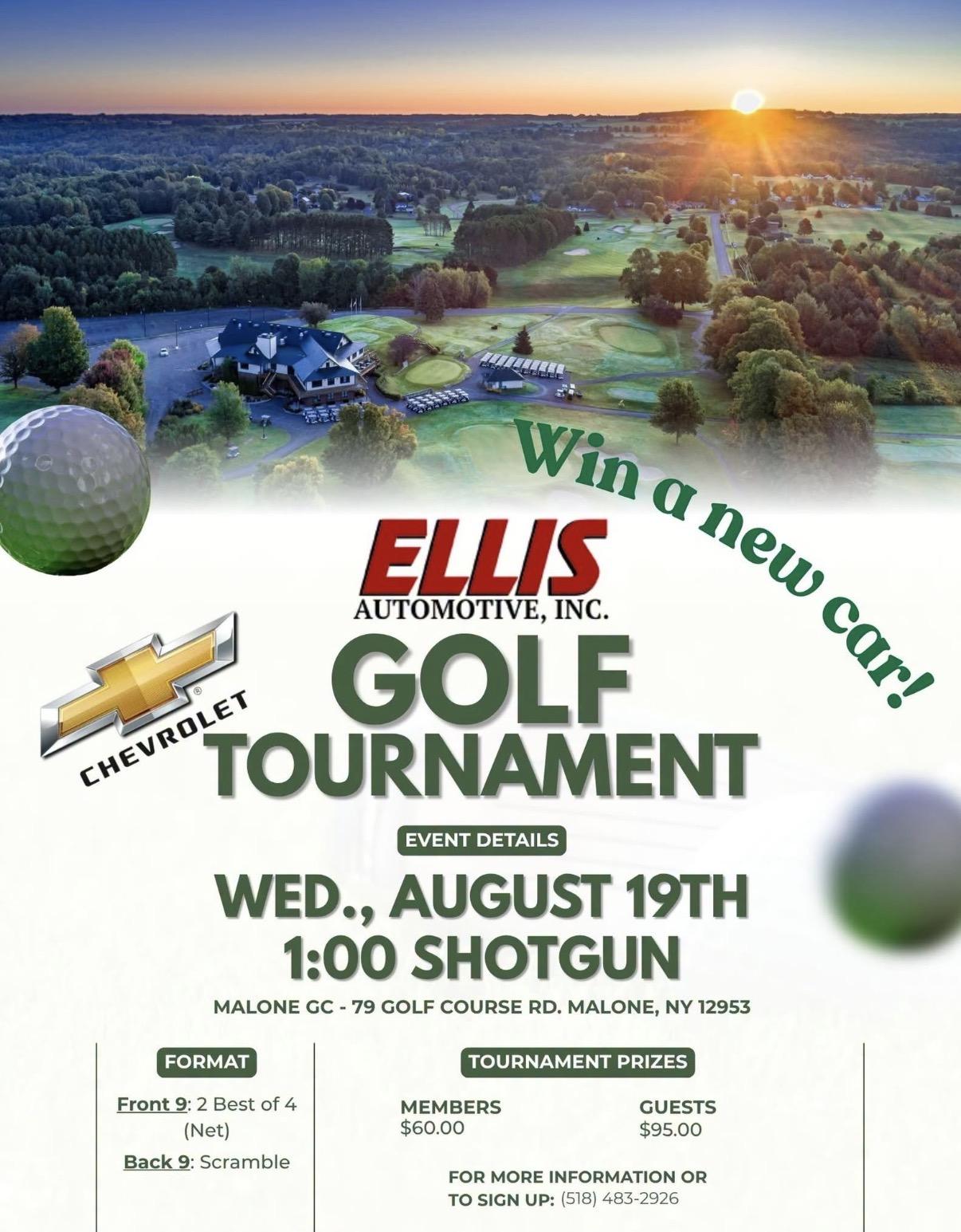 Ellis Automotive Golf Tournament