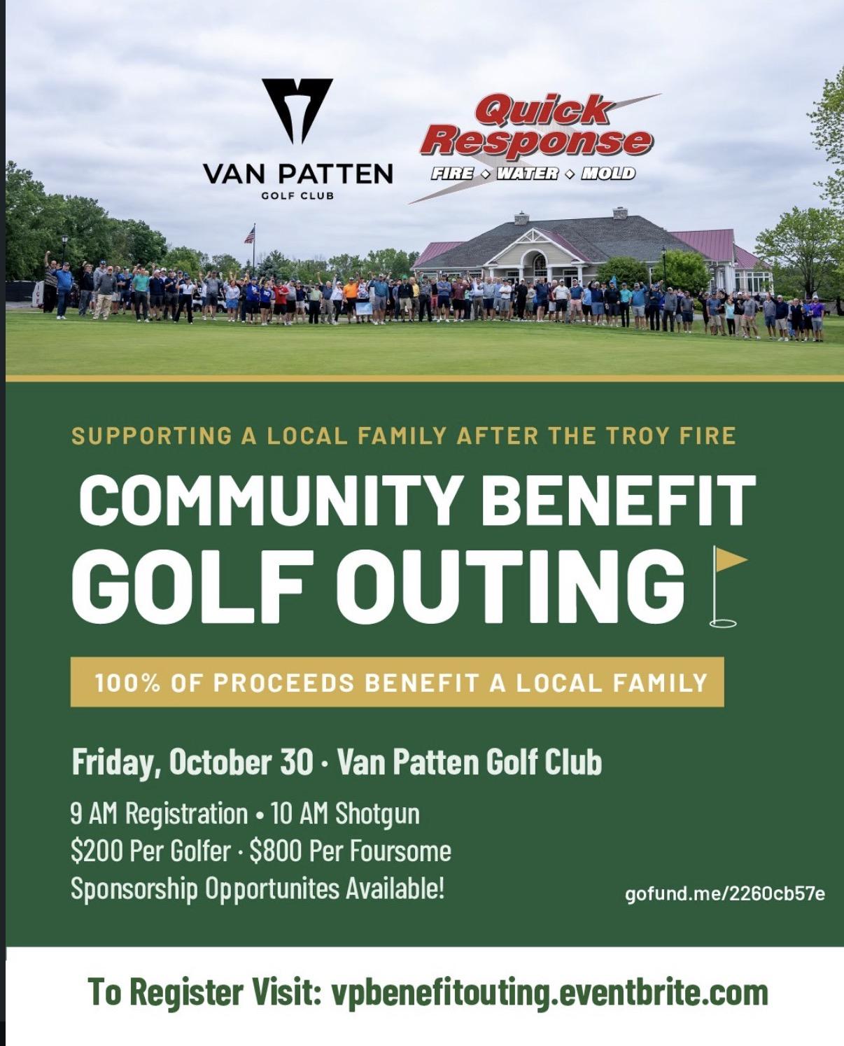Community Benefit Golf Outing for the Rizzo Family