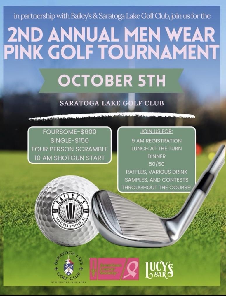 2nd Annual Men Wear Pink Golf Tournament