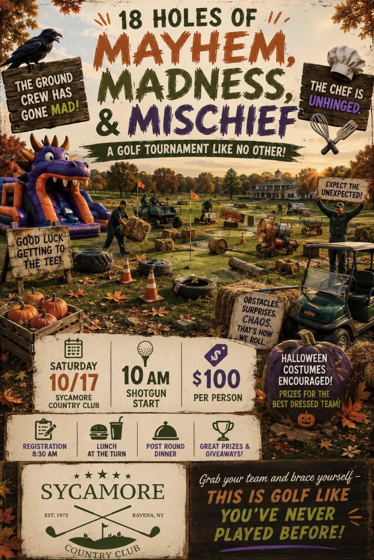 18 Holes of Mayhem, Madness & Mischief
