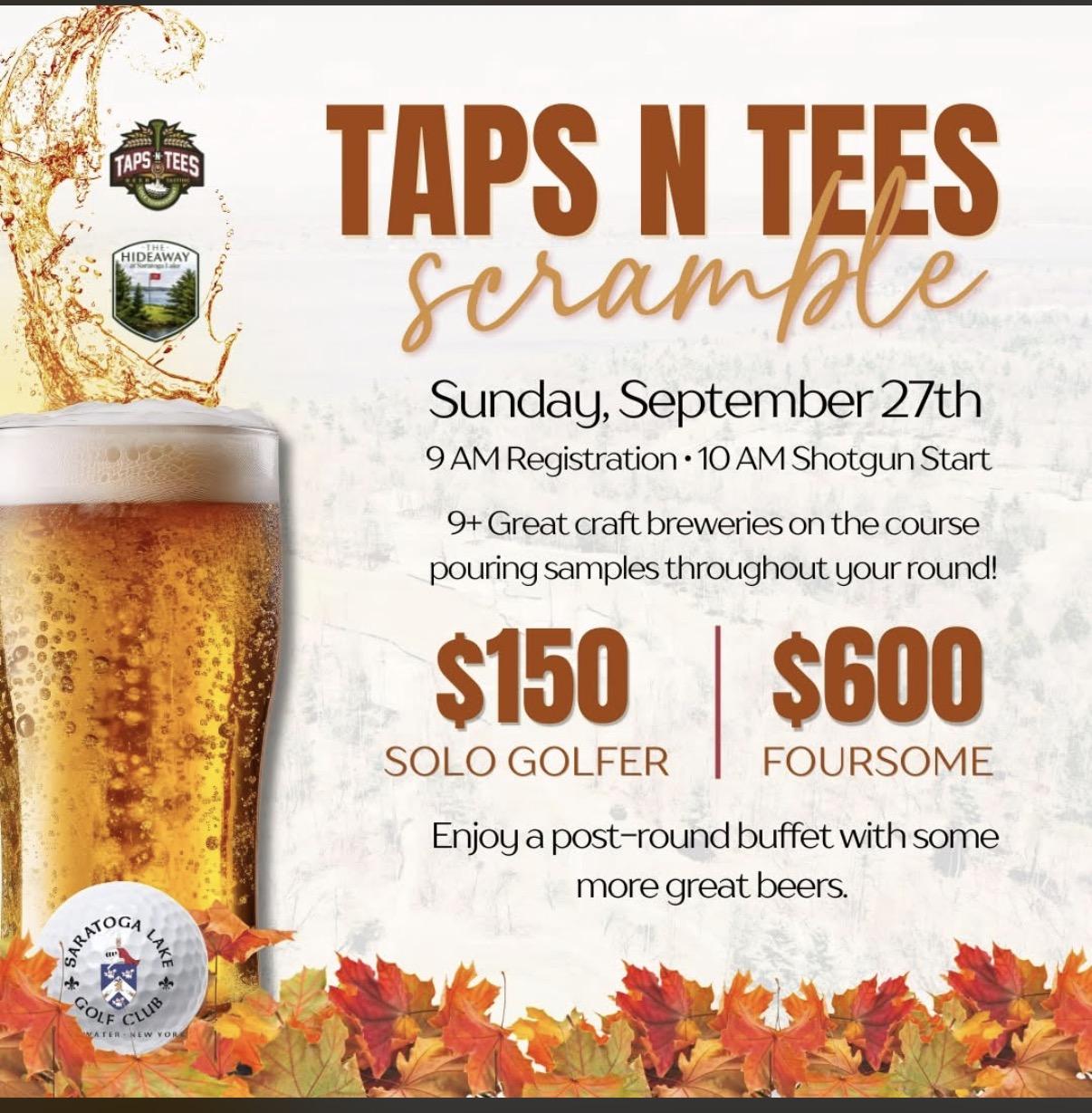 Taps N Tees Scramble