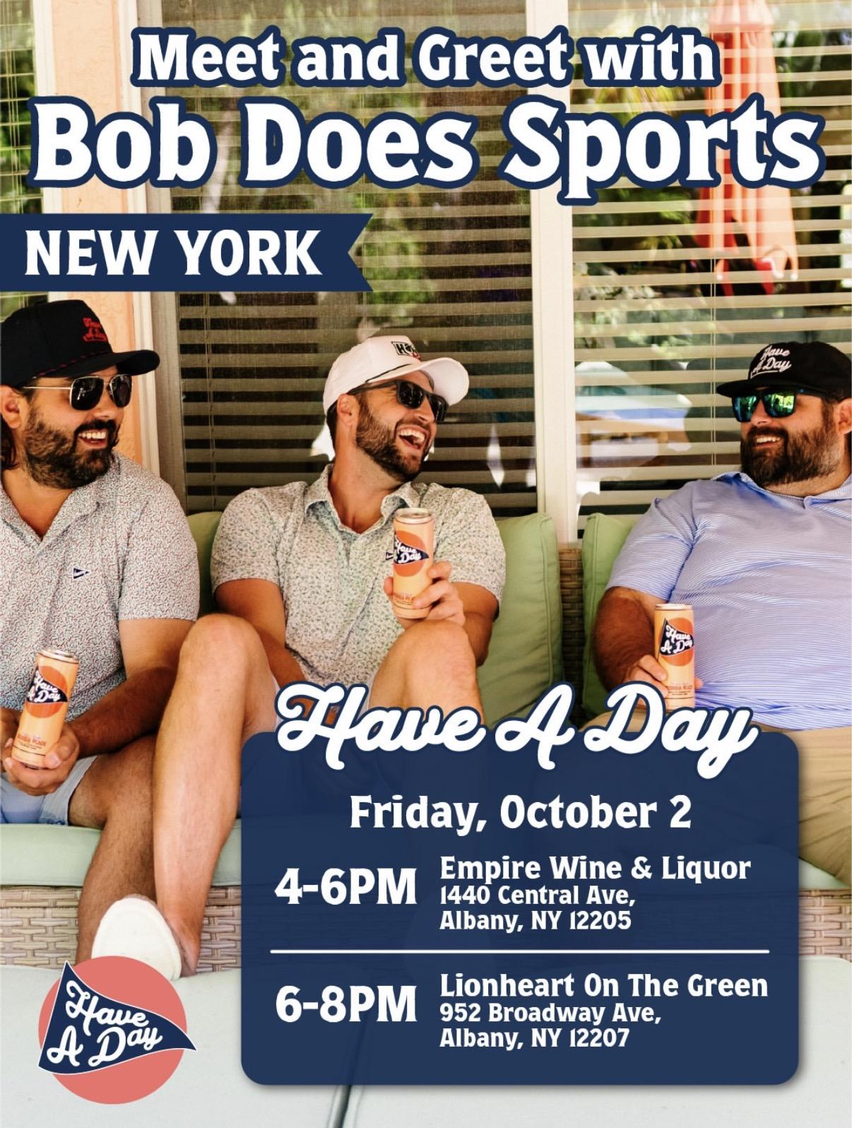 Meet and Greet with Bob Does Sports New York